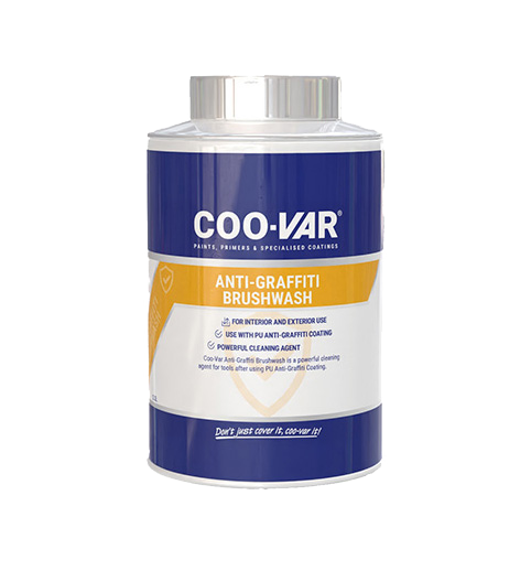 Brush Wash Thinners for Anti-Graffiti Paint