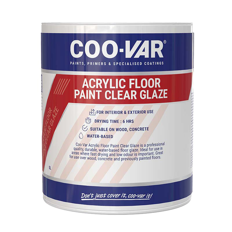 Acrylic Floor Paint Clear Glaze