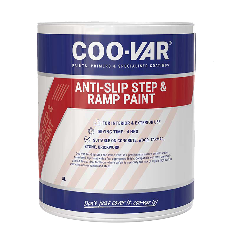 Coo-Var Anti-Slip Step and Ramp Paint