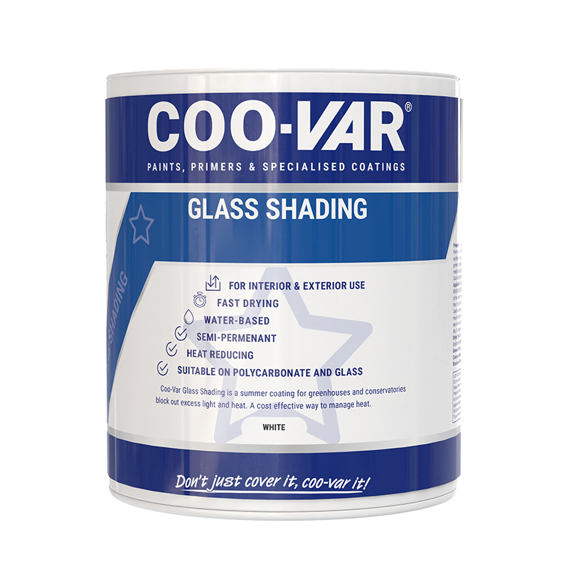 Coo-var glass shading paint