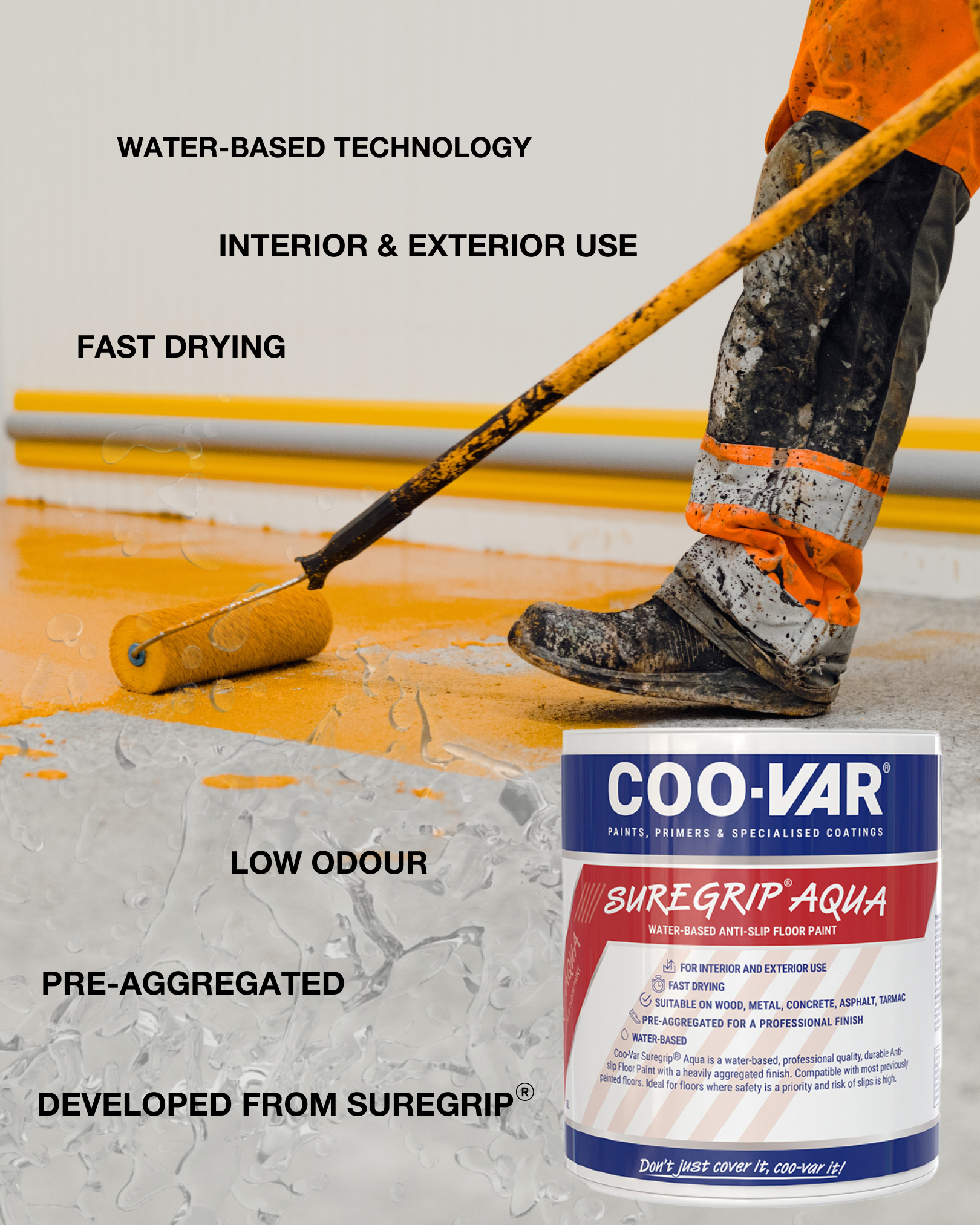 Suregrip Aqua Application