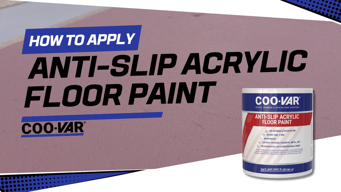 How to Apply Anti-Slip Acrylic Floor Paint: A Step-By-Step Guide