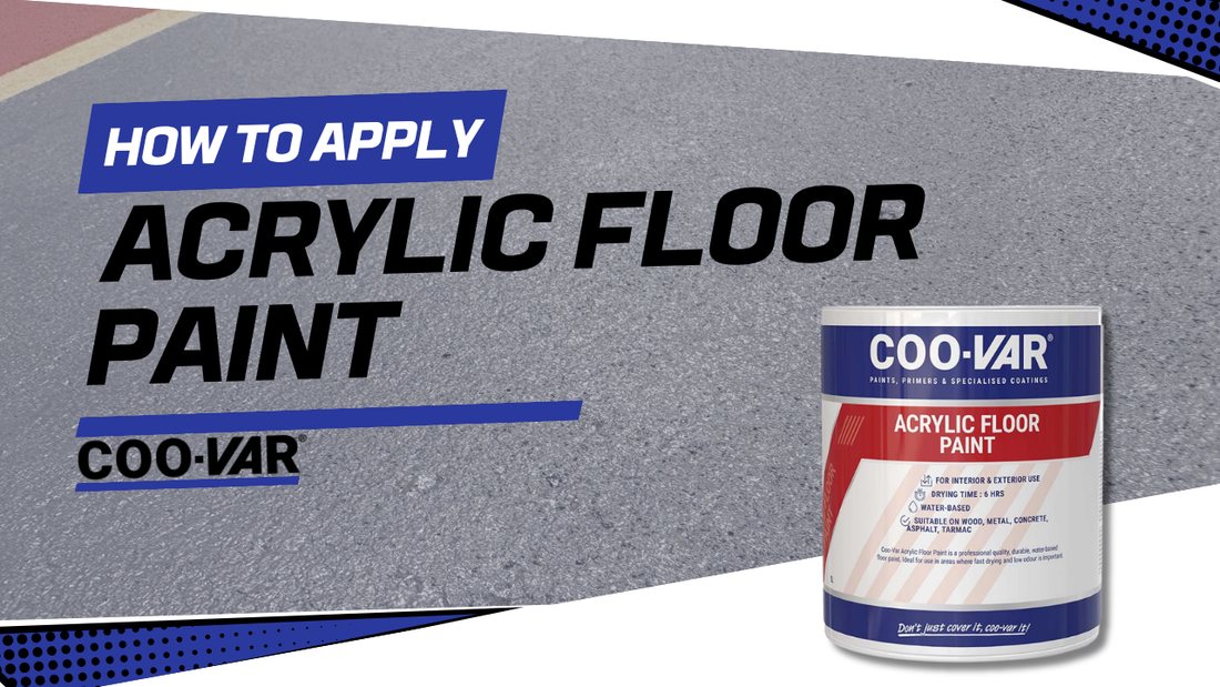 Acrylic floor paint