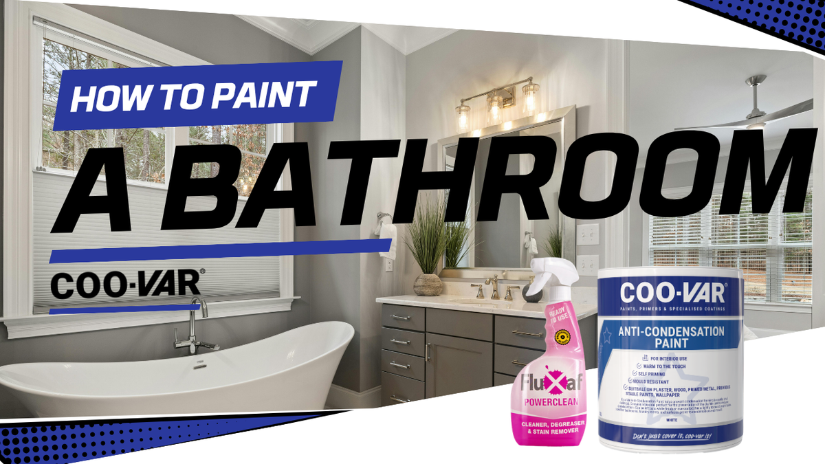 How to Paint a Bathroom and Prevent Condensation Problems