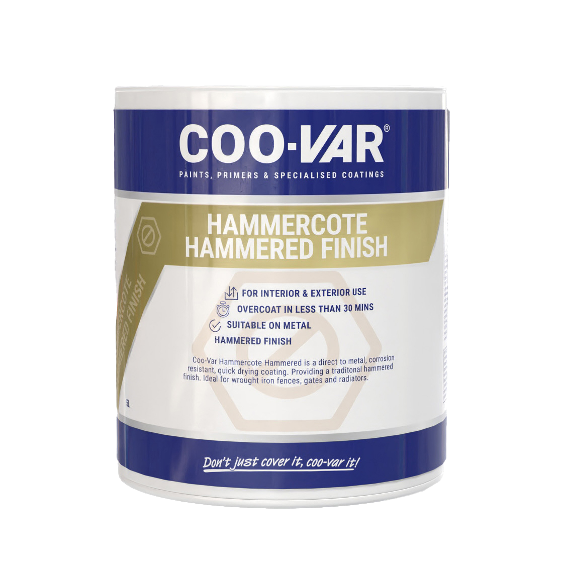Hammercote Metal Paint Hammered Finish