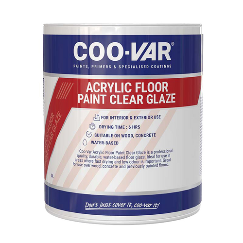 Acrylic Floor Paint Clear Glaze