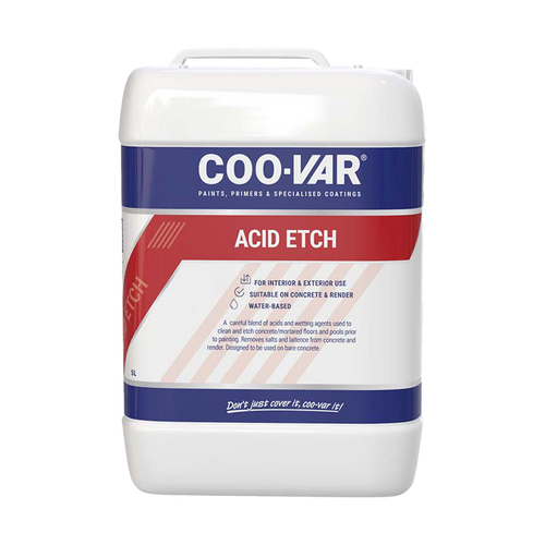 Coo-Var Acid Etch
