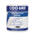 Heat resistant black enamel paint