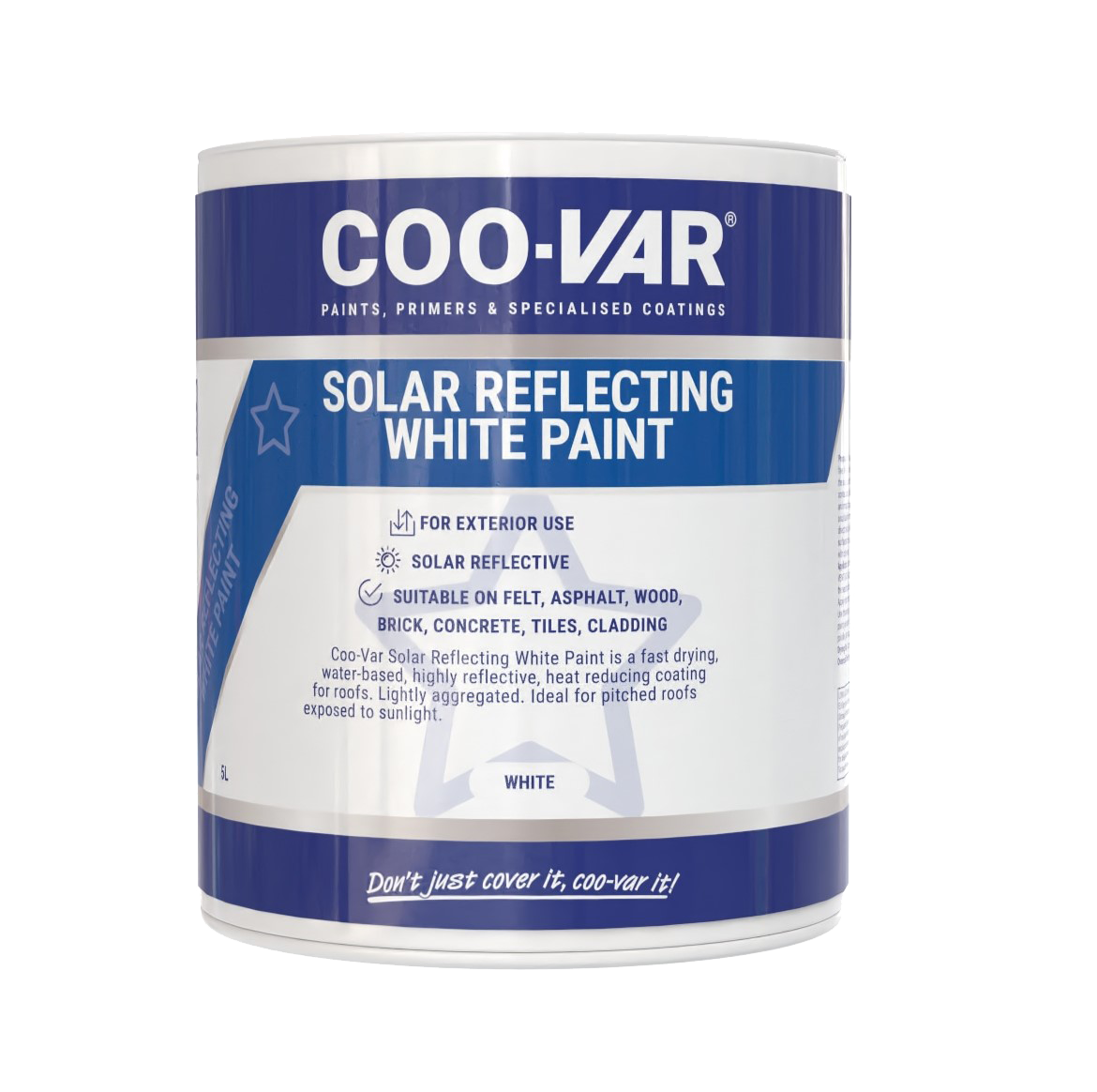 Solar Reflecting Paint White – Coo-Var