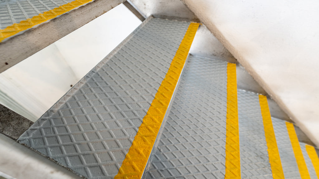 Suregrip Aqua on Metal Steps