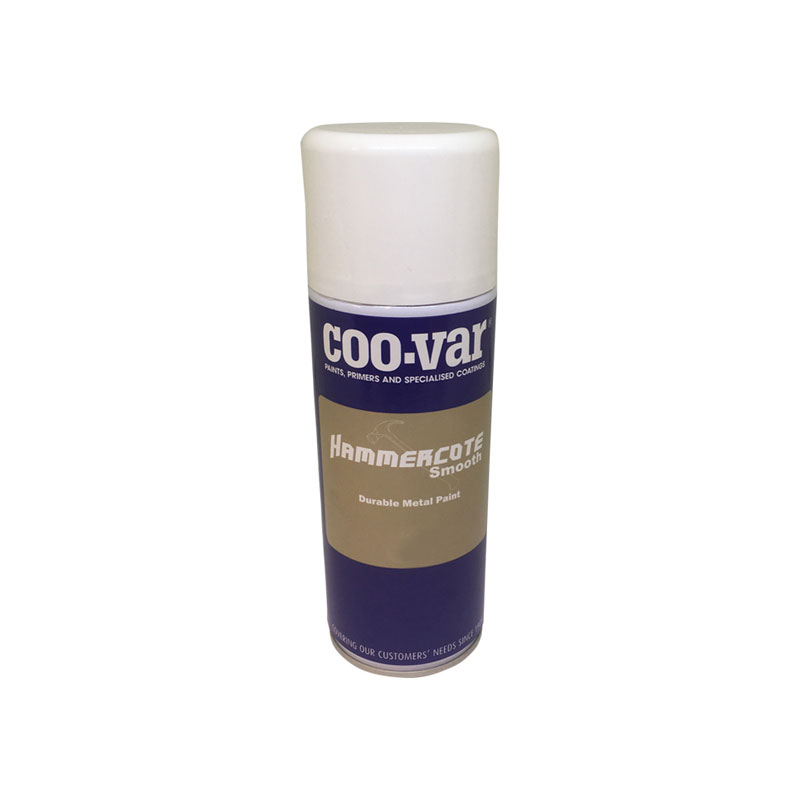 HAMMERCOTE SMOOTH BLACK **AEROSOL*** 400ML TACTILE REQUIRED